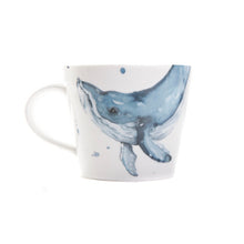The Ocean Whale Bone China Mug by Meg Hawkins