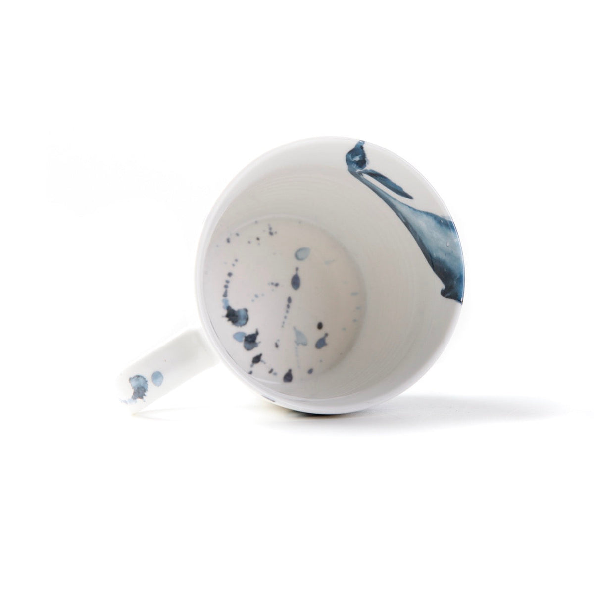The Ocean Whale Bone China Mug by Meg Hawkins
