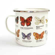 Butterflies Enamel Mug from Gift Republic