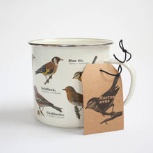 Garden Birds Enamel Mug from Gift Republic