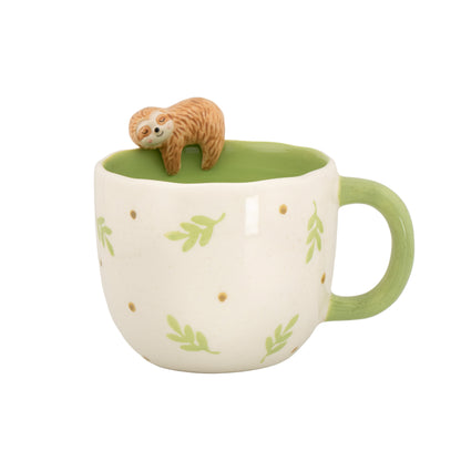 Peeking Sloth Mug from Sass & Belle