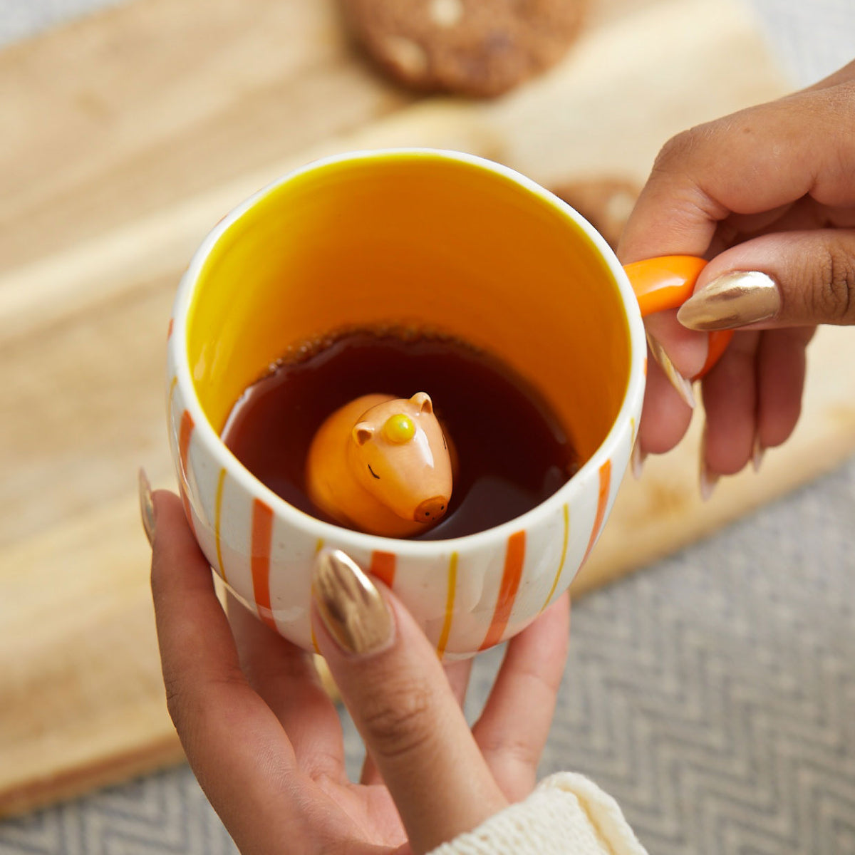Surprise Capybara Mug from Sass & Belle
