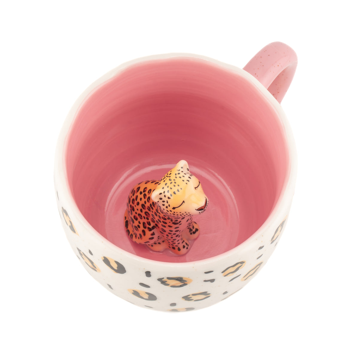 Surprise Leopard Mug from Sass & Belle