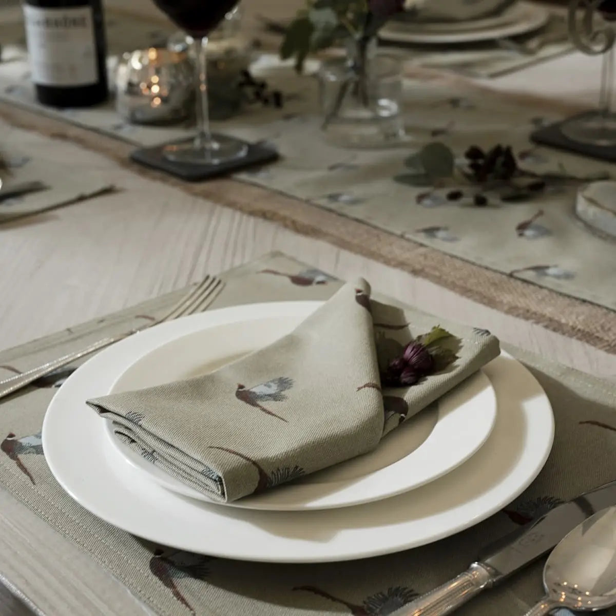 Pheasant Napkins Set of 4 from Sophie Allport