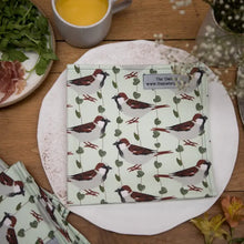 House Sparrow Napkins Set of 2 from The Owlery