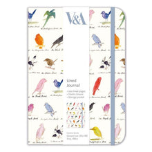 V&A Comic Birds Lined Journal by Edward Lear