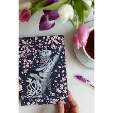 Sakura A5 Lined Notebook by Catherine Rowe