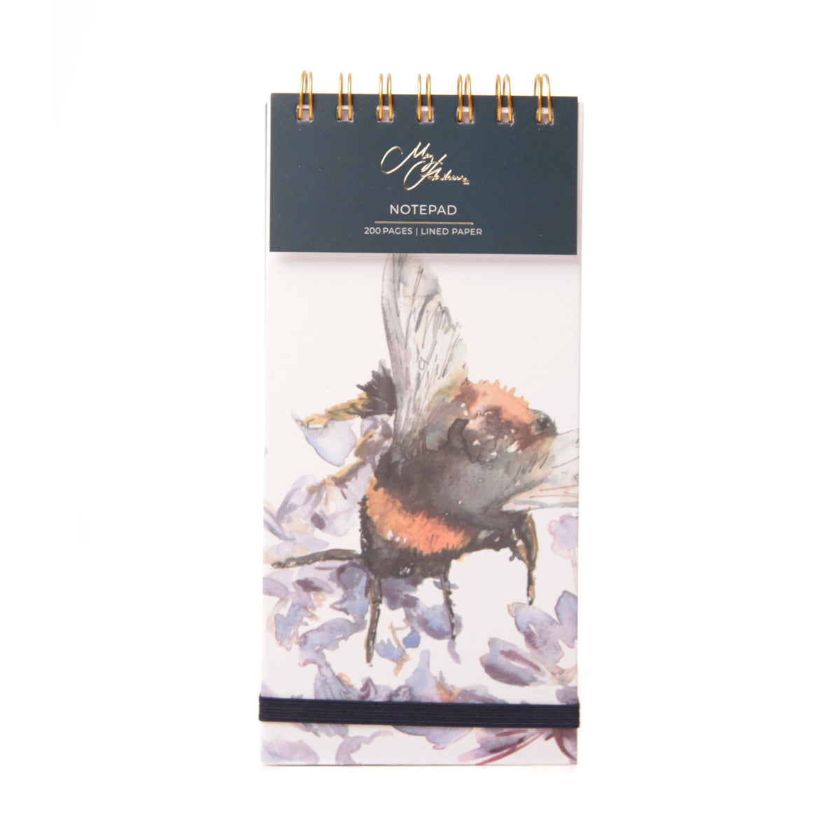 The Orchard Bee DL Lined Notepad by Meg Hawkins