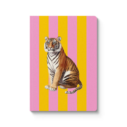 Striped Tiger A5 Soft-Cover Notebook from Ohh Deer