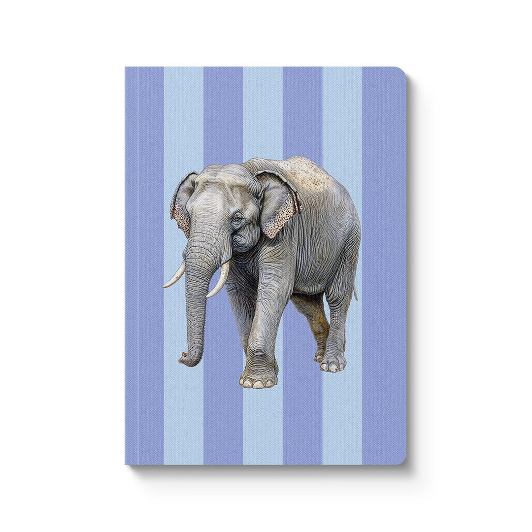Striped Elephant A5 Soft-Cover Notebook from Ohh Deer
