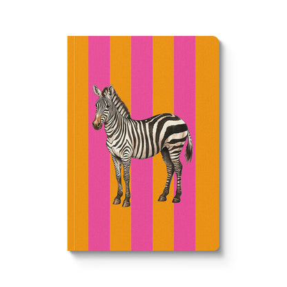 Striped Zebra A5 Soft-Cover Notebook from Ohh Deer