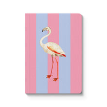 Striped Flamingo A6 Soft-Cover Notebook from Ohh Deer
