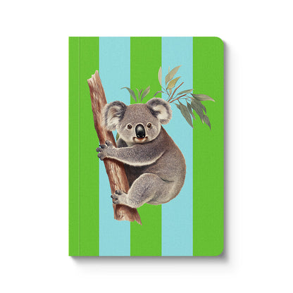Striped Koala A6 Soft-Cover Notebook from Ohh Deer