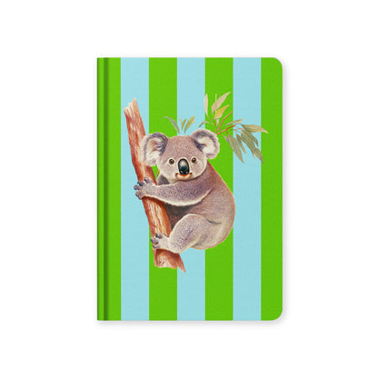 Stripe Koala A5 Hardback Notebook from Ohh Deer
