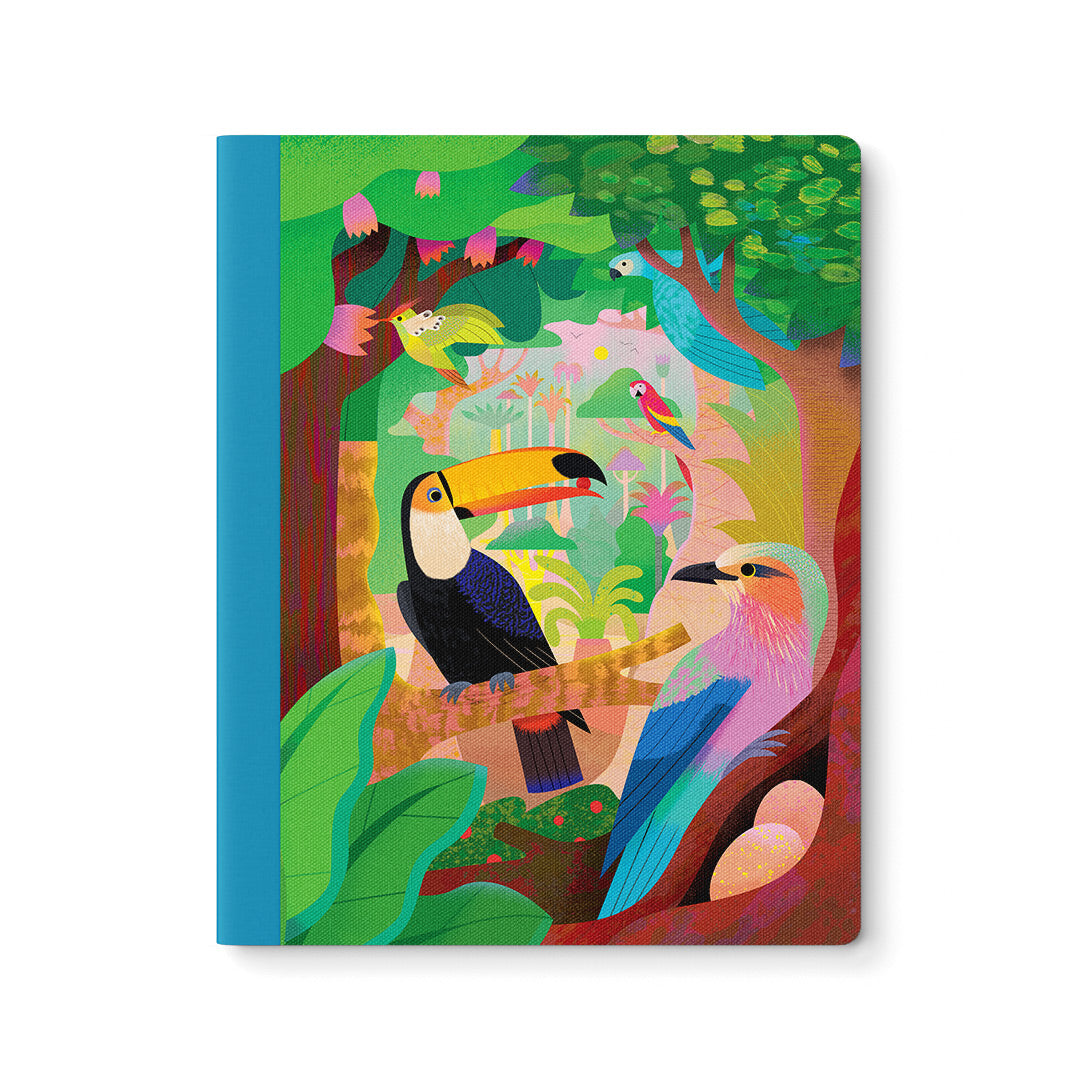 Birds of the Amazon Exercise Book by Natasha Durley