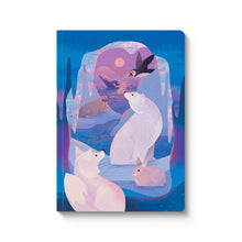 Animals of the Arctic A5 Soft-Cover Notebook by Natasha Durley