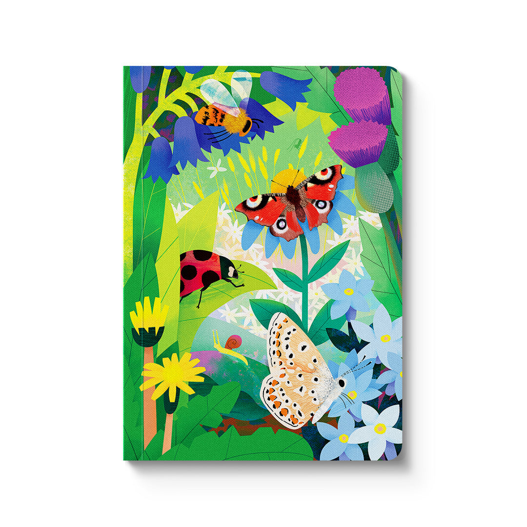 British Insects A6 Soft-Cover Notebook by Natasha Durley