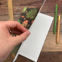 Midnight Forest A5 Lined Notebook by Samantha Hall