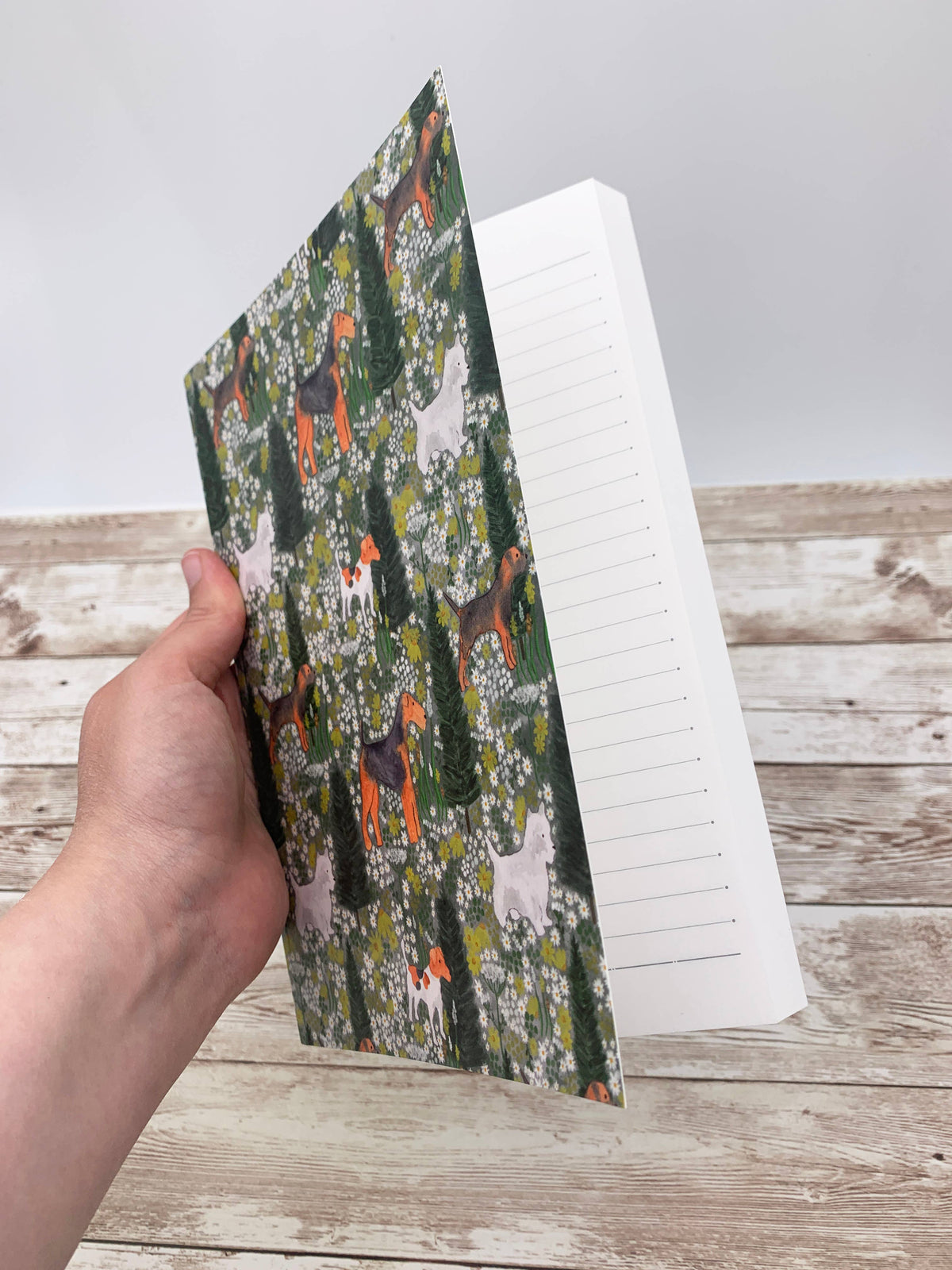 Terrier A5 Lined Notebook by Samantha Hall