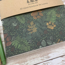 Paw Prints A5 Lined Notebook by Samantha Hall