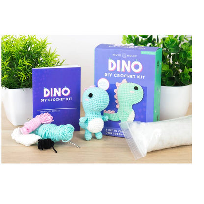 Dino Crochet Kit from Gift Republic