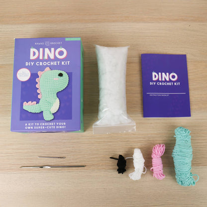 Dino Crochet Kit from Gift Republic