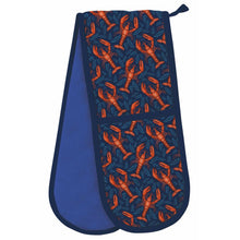 Lobsters Organic Cotton Double Oven Glove by Catherine Rowe