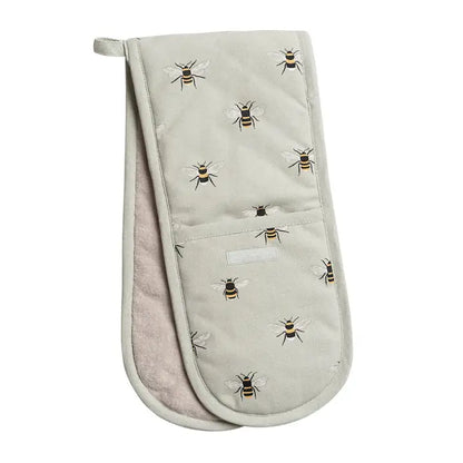 Bees Double Oven Glove by Sophie Allport