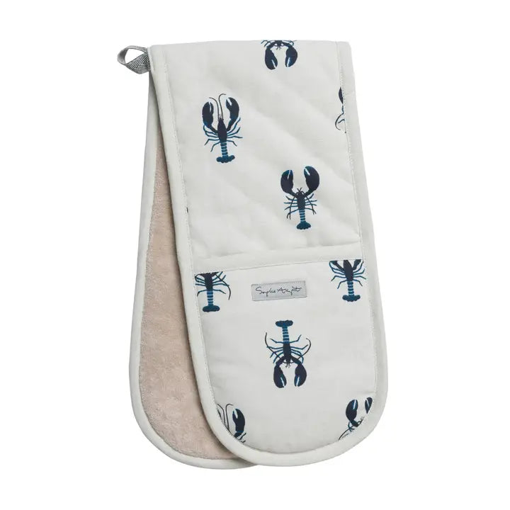 Lobster Double Oven Glove by Sophie Allport