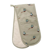 Pheasant Double Oven Glove by Sophie Allport