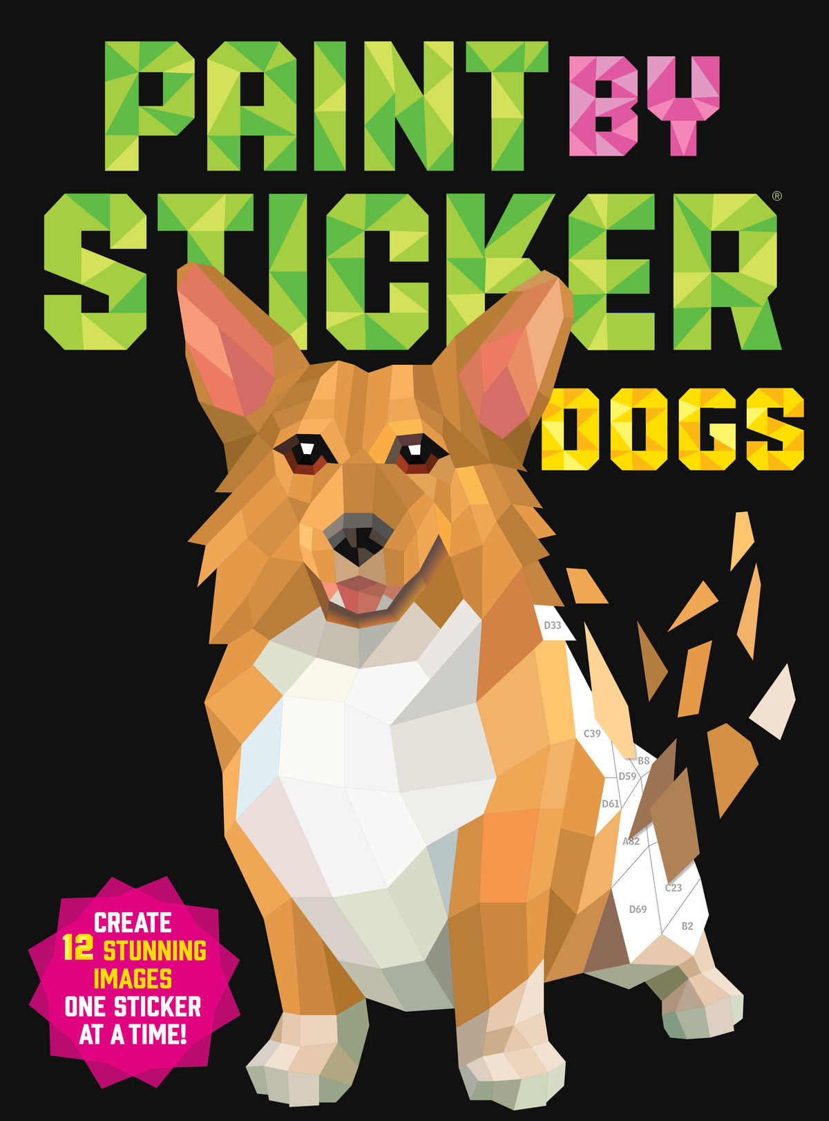 Paint by Sticker: Dogs 12-Picture Sticker Activity Book