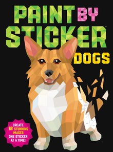 Paint by Sticker: Dogs 12-Picture Sticker Activity Book