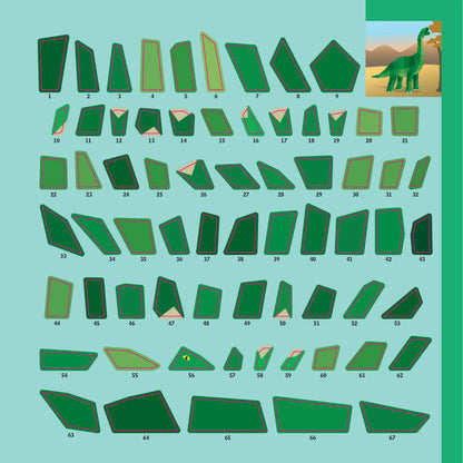 Paint by Sticker Kids: Dinosaurs 10-Picture Activity Book