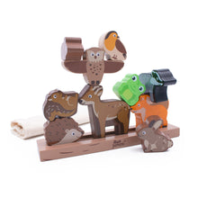 Woodland Animal Wooden Stacking Game from Jumini
