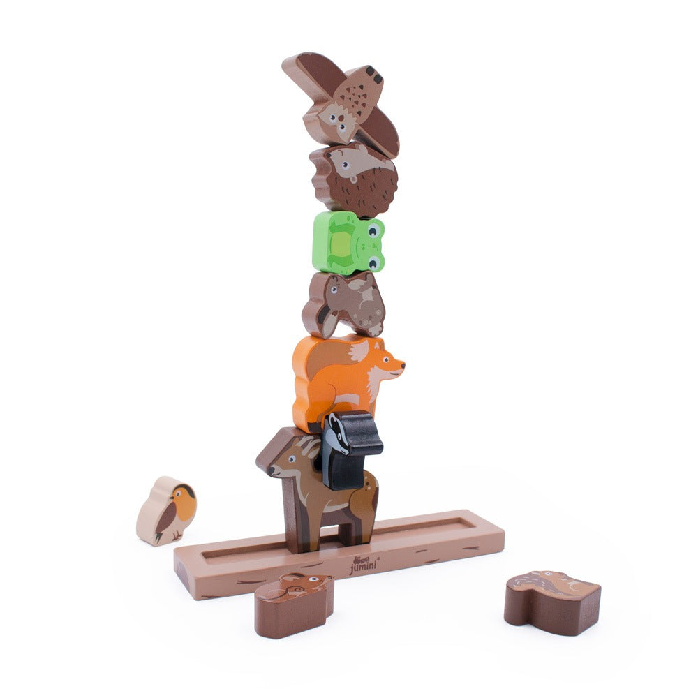 Woodland Animal Wooden Stacking Game from Jumini