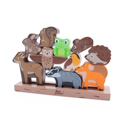 Woodland Animal Wooden Stacking Game from Jumini