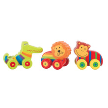 3-Piece First Jungle Wooden Push Toy Set from Orange Tree Toys