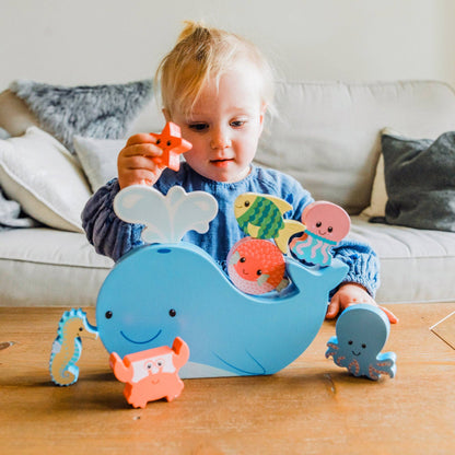Sea Life Wooden Balancing Game from Orange Tree Toys