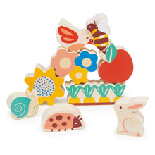 Happy Stacking Garden Wooden Playset from Mentari