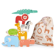 Happy Stacking Safari Wooden Playset from Mentari