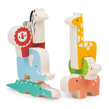 Happy Stacking Safari Wooden Playset from Mentari