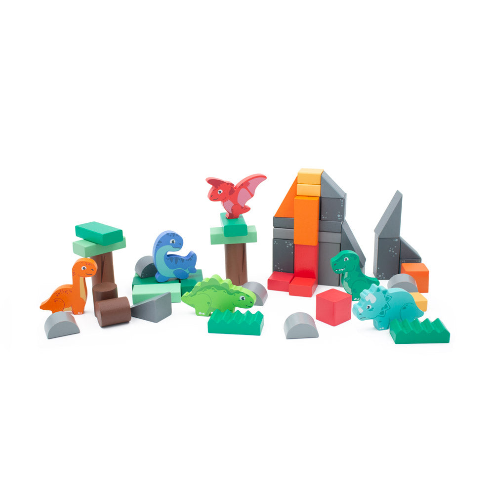 Dinosaur 50 Piece Building Block Playset from Jumini