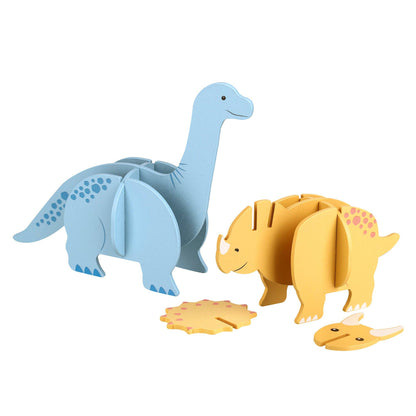 10-Piece Dinosaur 3D Model Set from Orange Tree Toys