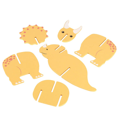 10-Piece Dinosaur 3D Model Set from Orange Tree Toys