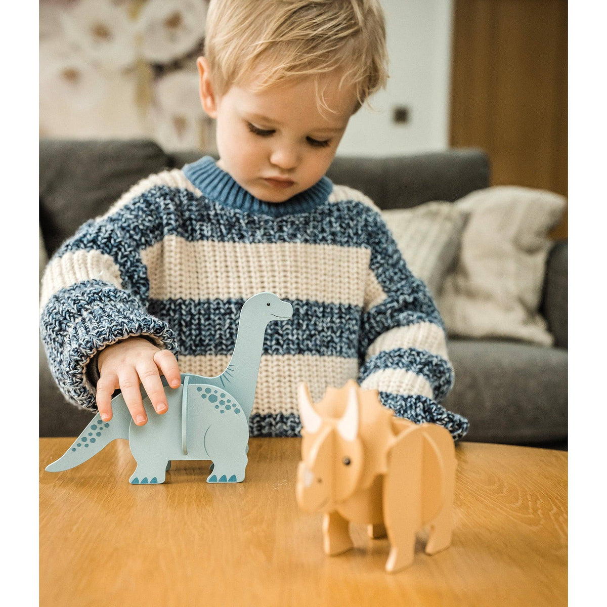 10-Piece Dinosaur 3D Model Set from Orange Tree Toys