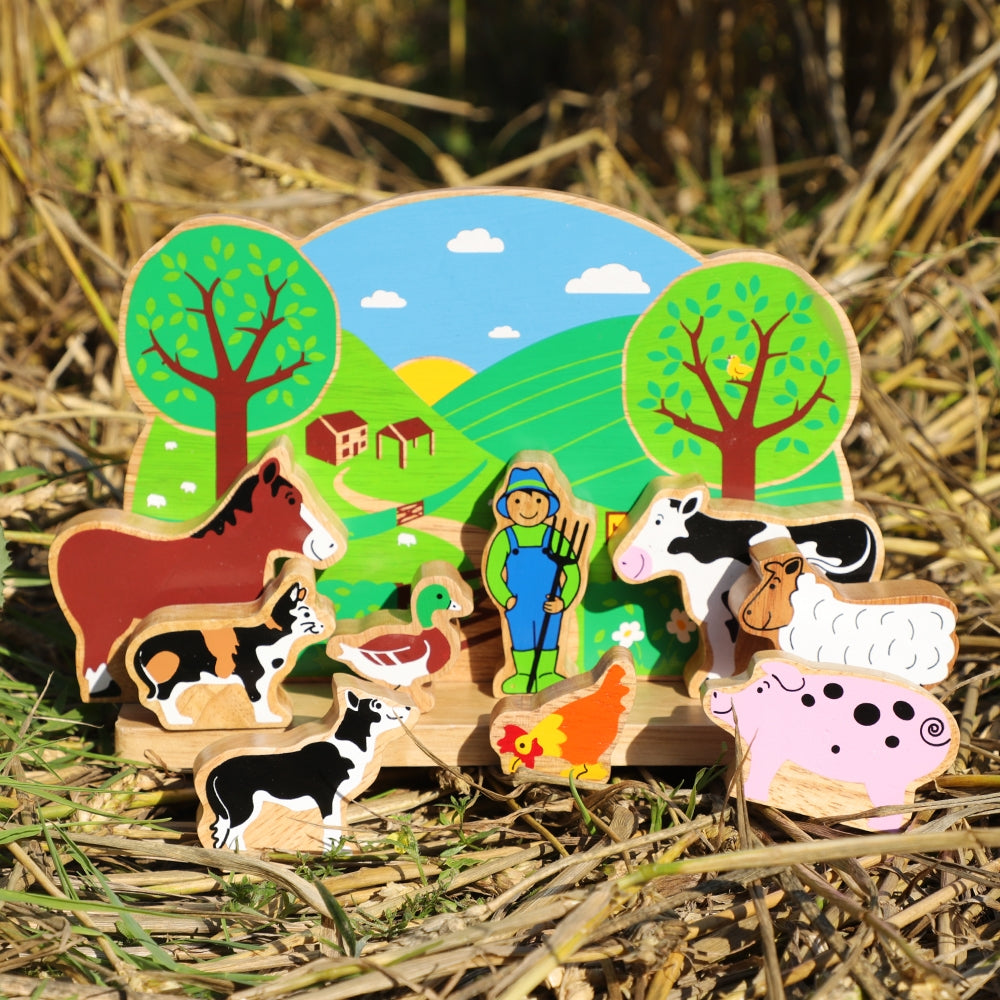 Wooden Junior Farm Playset from Lanka Kade