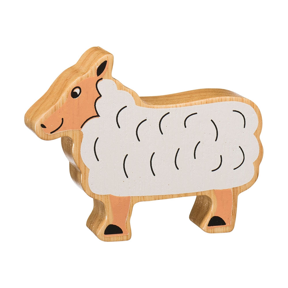 6-Piece Wooden Farm Animal Playset from Lanka Kade