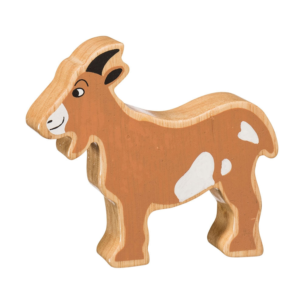 6-Piece Wooden Farm Animal Playset from Lanka Kade