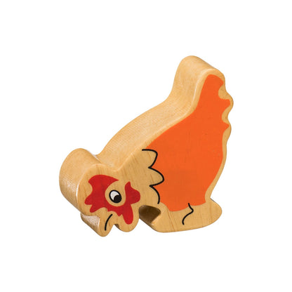 6-Piece Wooden Farm Animal Playset from Lanka Kade