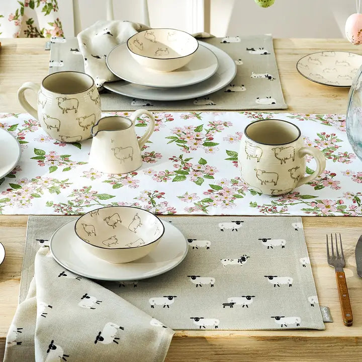 Sheep Set of 2 Fabric Placemats by Sophie Allport